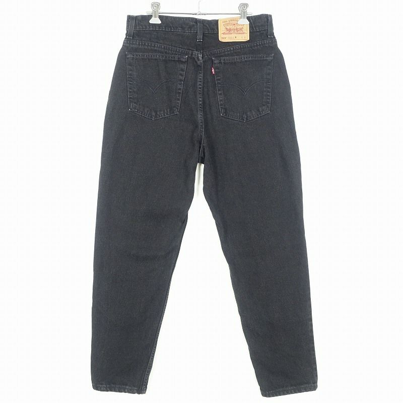 古着 90s USA製 Levi's 521 ブラックデニムパンツ | Flamingo Online