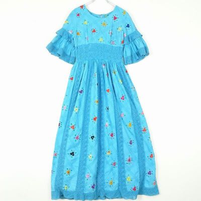 古着 70s レース メキシカンワンピース | Flamingo Online 古着