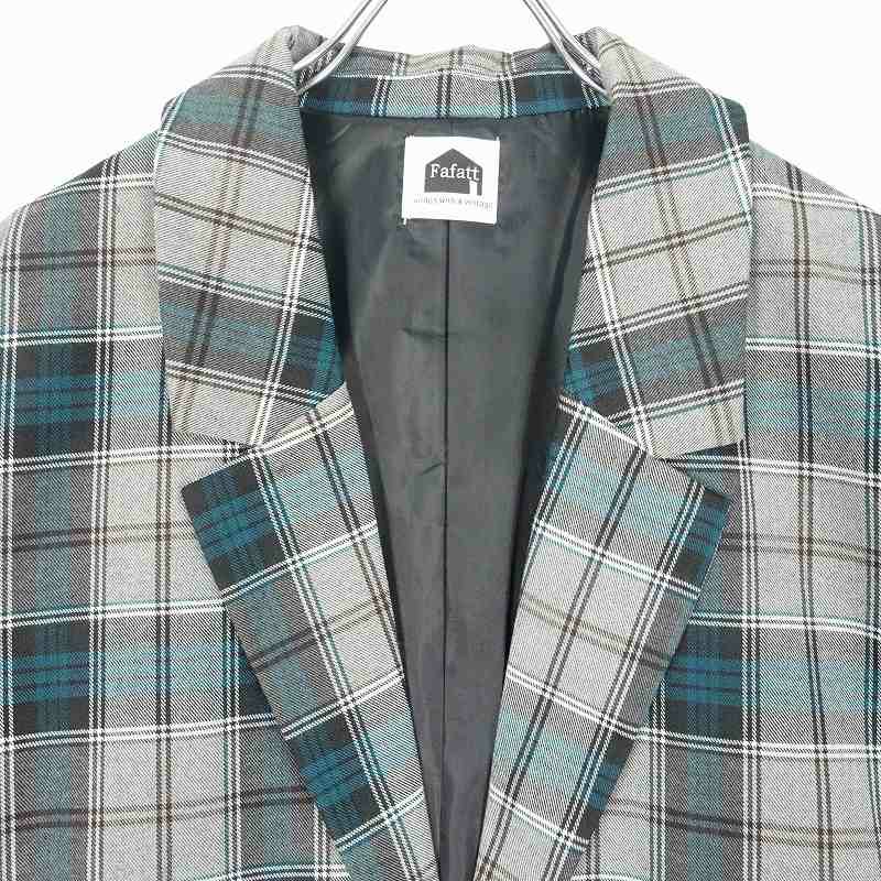 FAFATT チェック ドローコードテーラードジャケット | Flamingo Online
