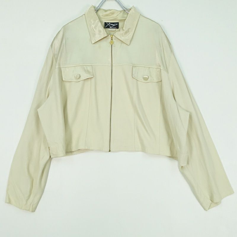 【50’s】Nortex - レーヨンジャケット 50s NORTEX レーヨン ギャバジンジャケット ギャバジャン 黒 L