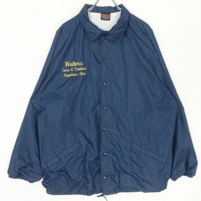 Dunbrooke 70s 80s コーチジャケット　ナイロン　USA製　L 紺 Dunbrooke 70s 80s コーチジャケット ナイロン USA製 L 紺