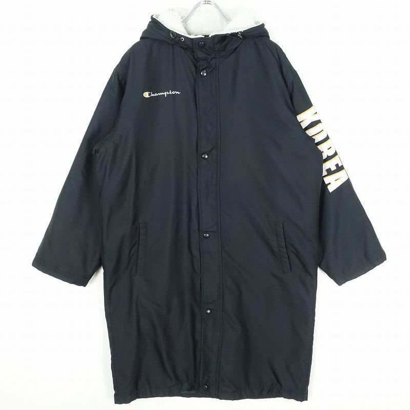 美品 Champion ベンチコート ビッグサイズ ビックロゴベンチコート