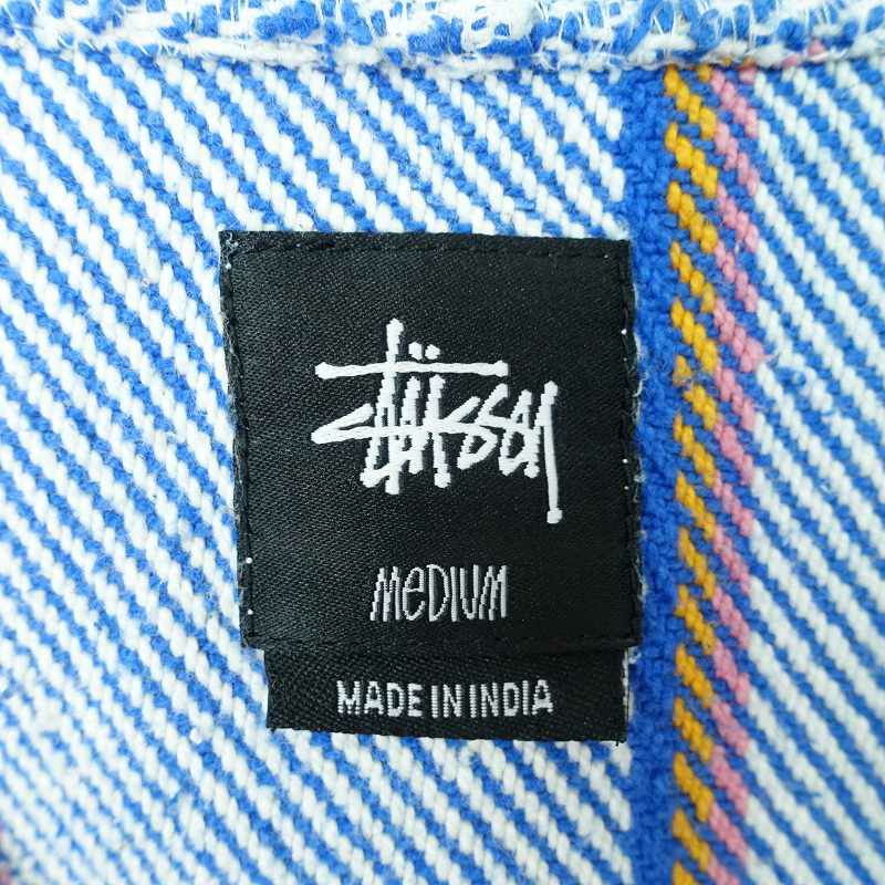 古着 Stussy ストライプ メキシカンパーカー | Flamingo Online 古着屋