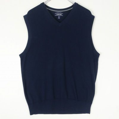 LANDS’END コットンニットベスト ランズエンド LANDS END(ランズエンド) コットンニットベスト
