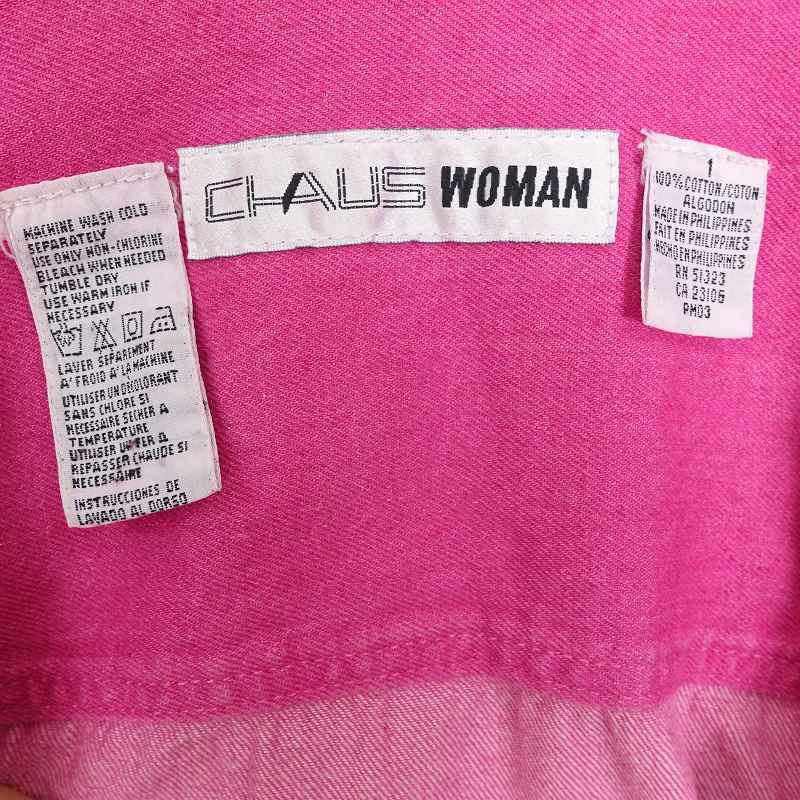 古着 CHAUSWOMAN ピンクデニムジャケット | Flamingo Online 古着屋
