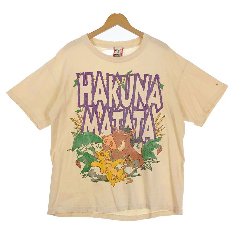 アメリカ古着 ライオンキング ハクナマタタ Disney Tシャツ M ANT1 