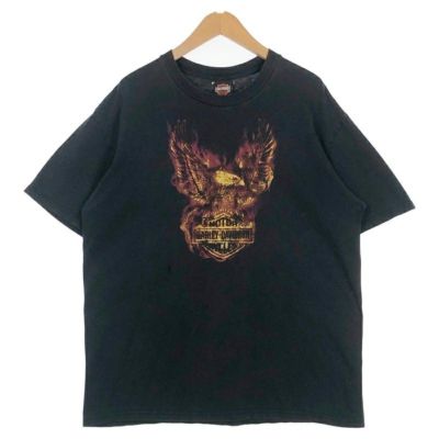 古着 HARLEY-DAVIDSON イーグルプリントTシャツ