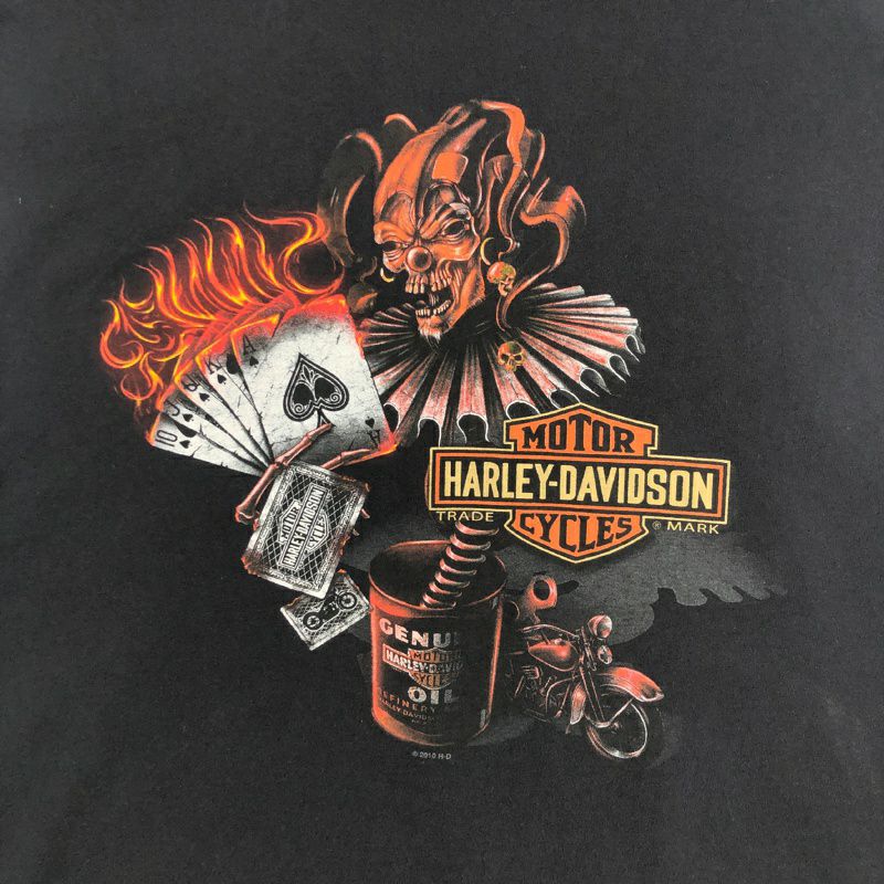 古着 HARLEY-DAVIDSON ピエロプリント タンクトップ | Flamingo