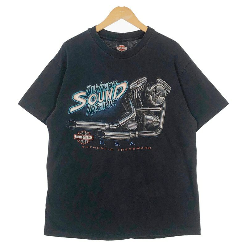 古着 90s USA製 HARLEY-DAVIDSON プリントTシャツ | Flamingo Online 