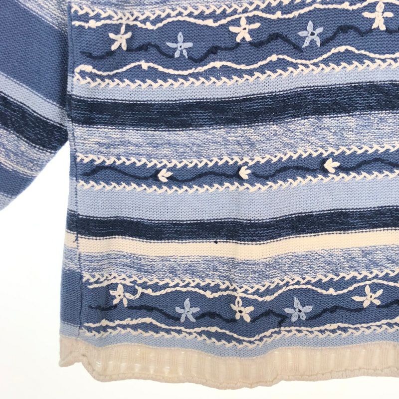 古着 ACCORDEON お花刺繍ニット | Flamingo Online 古着屋