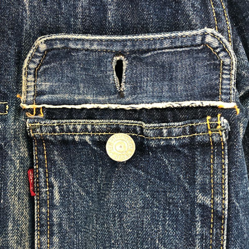 め 古着 1952s Levi's 507xx 2nd デニムジャケット 片面タブ | Flamingo
