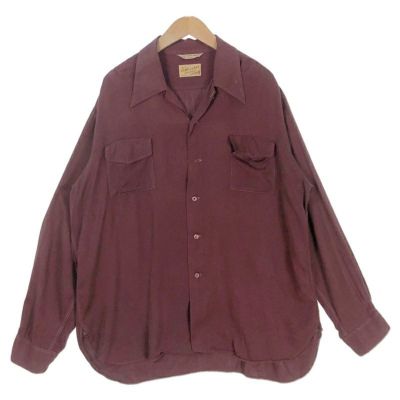 古着 オープンカラー 総柄 パジャマシャツ | Flamingo Online