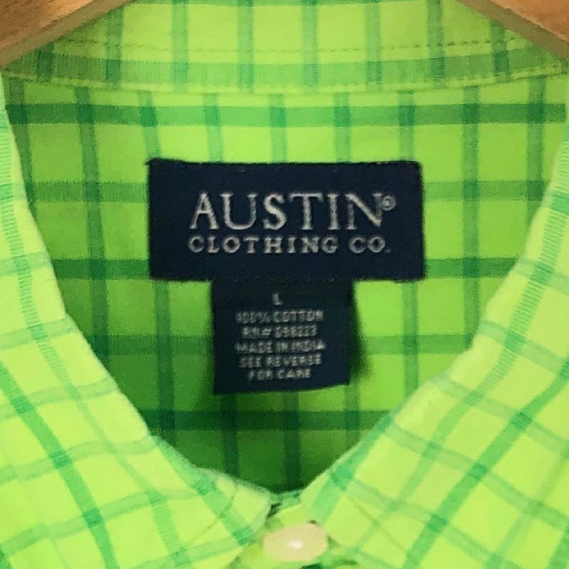 古着 AUSTIN チェック ボタンダウンシャツ | Flamingo Online