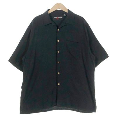 古着 TommyBahama オープンカラー シルクシャツ | Flamingo
