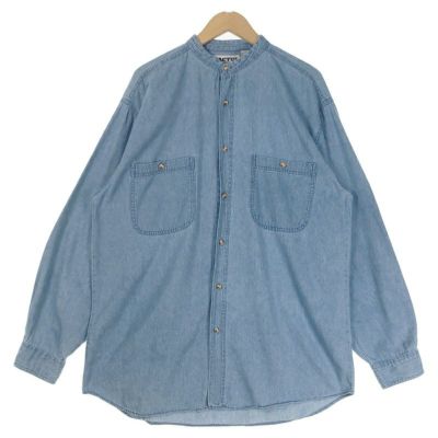 USA古着 ディッキーズのダック地 シャツパーカー Dickies Dickies ディッキーズ シャツジャケット パーカーフード付き