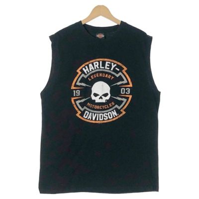 【レア】Harley-Davidson タンクトップ Mサイズ Harley Davidson - 古着 00年代 ハーレーダビッドソン Harley