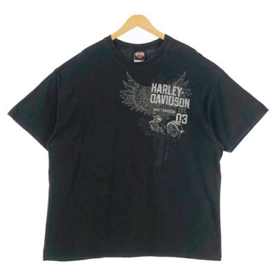 0067 Harley-Davidson BEEFYプリントTシャツ古着 0067 Harley-Davidson BEEFYプリントTシャツ古着