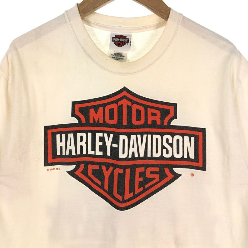 ⭐️未使用品 HARLEY−DAVIDSON S/S TEE ＬサイズUSA製☆ 古着 USA製 HARLEY-DAVIDSON デカロゴTシャツ | Flamingo Online