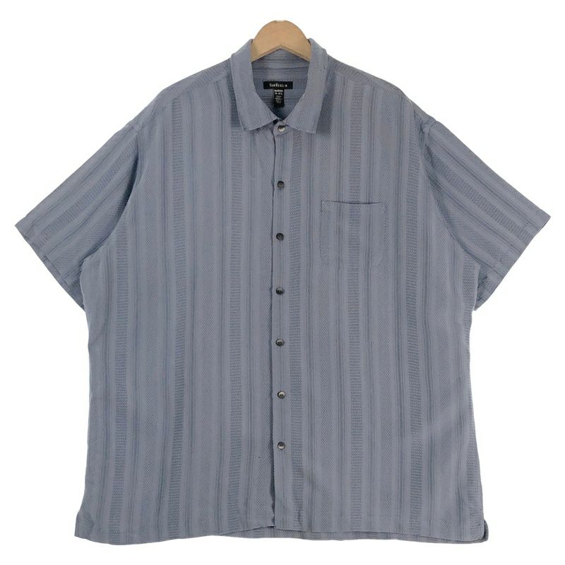 古着 VANHEUSEN オーバーサイズ ジャカードシャツ | Flamingo