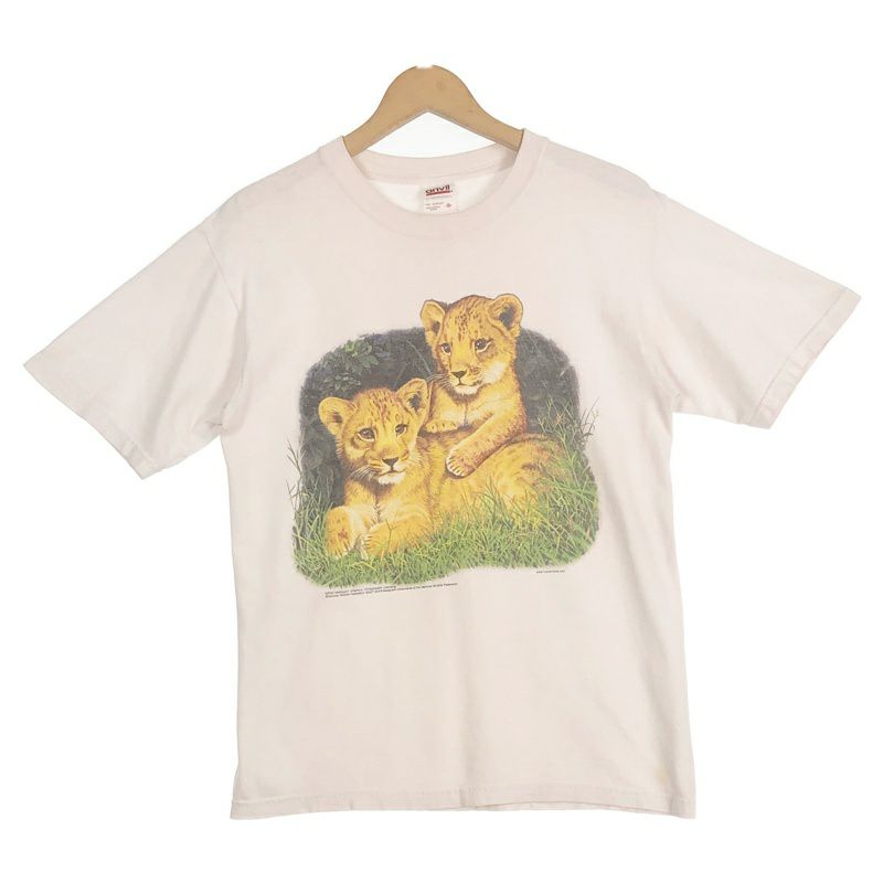 専用　古着 古着 90s anvil アニマル プリントTシャツ | Flamingo Online