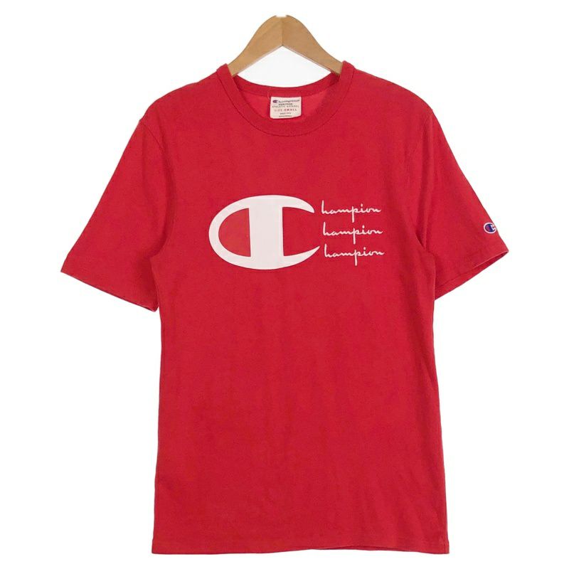 古着 champion デカロゴ プリントTシャツ | Flamingo Online