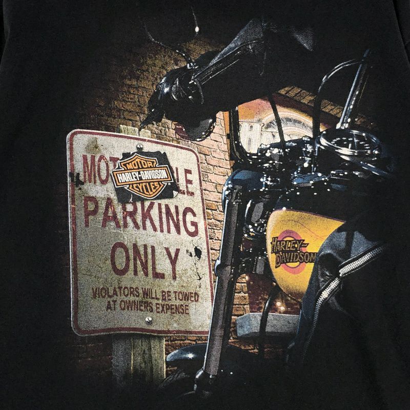 古着 HARLEY-DAVIDSON 袖プリント ロンT | Flamingo Online 古着屋