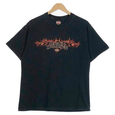 古着 USA製 HARLEY-DAVIDSON 袖プリント ロンT | Flamingo Online 古着