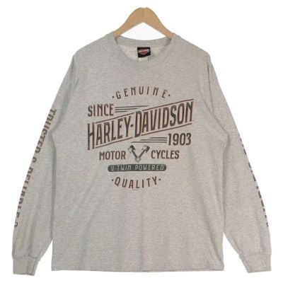 Harley-Davidson ロンT デカロゴ L ブラック 0718 Harley-Davidson ロンT デカロゴ L ブラック 0718 Harley