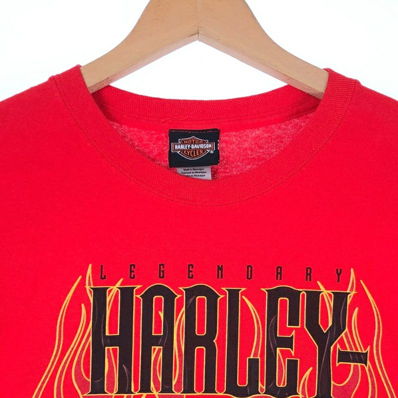 古着 HARLEY-DAVIDSON 袖プリント ロンT | Flamingo Online 古着屋