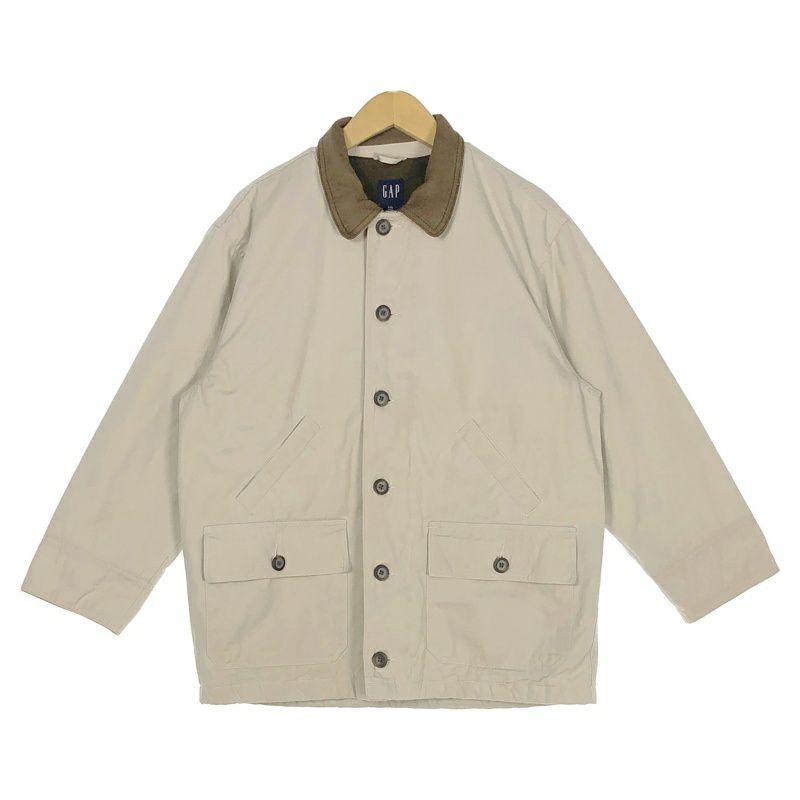 古着 GAP レザー襟 ハンティングジャケット | Flamingo Online 古着屋