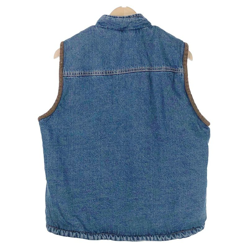 グリーンクロージング　ボアベスト　デニム　L Roxy BELLIS BOA VEST ウィメンズ ボアベスト 撥水加工 <2025FW